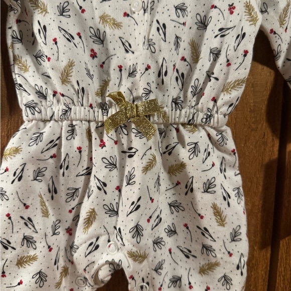 NWT Carter’s Just One You One Piece Romper. Sz NB - Picture 3 of 4